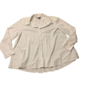 Style & Co | Maternity Button Down Shirt XL White Office Professional Career